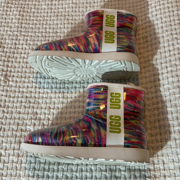 Ugg Clear Mini Pixelate (rainbow) Boots - Picture 4 of 12